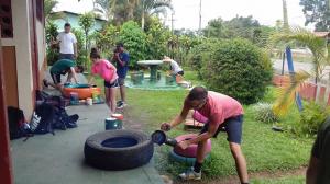 Volunteering to Miraflores School